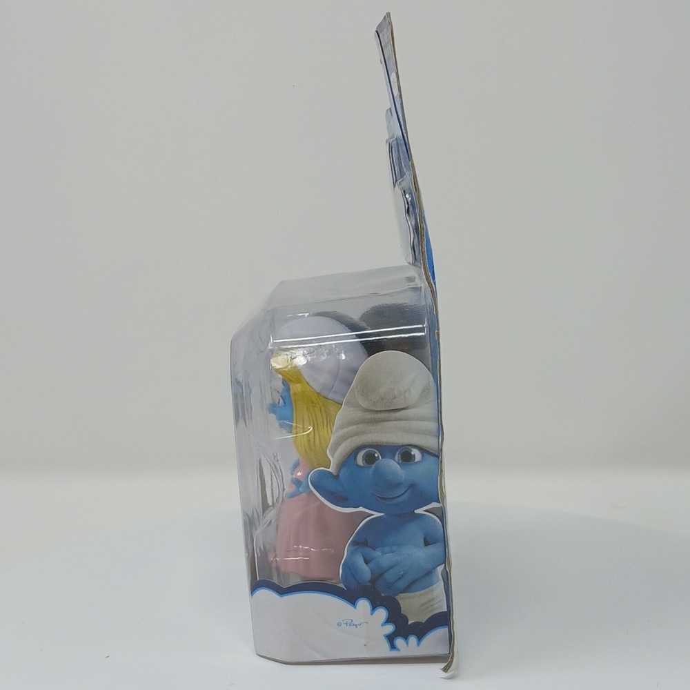 Smurfs The Lost Village Painter Smurf & Smurfette - 2 PACK Figure Set 2013 Movie - Picture 2 of 9